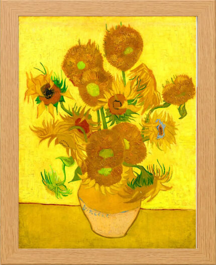 VAN GOGH YELLOW SUNFLOWERS
