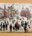 Lowry People standing abot