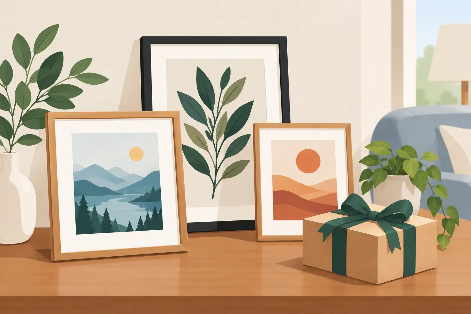 Ready Framed Art Gifts That Feel Thoughtful