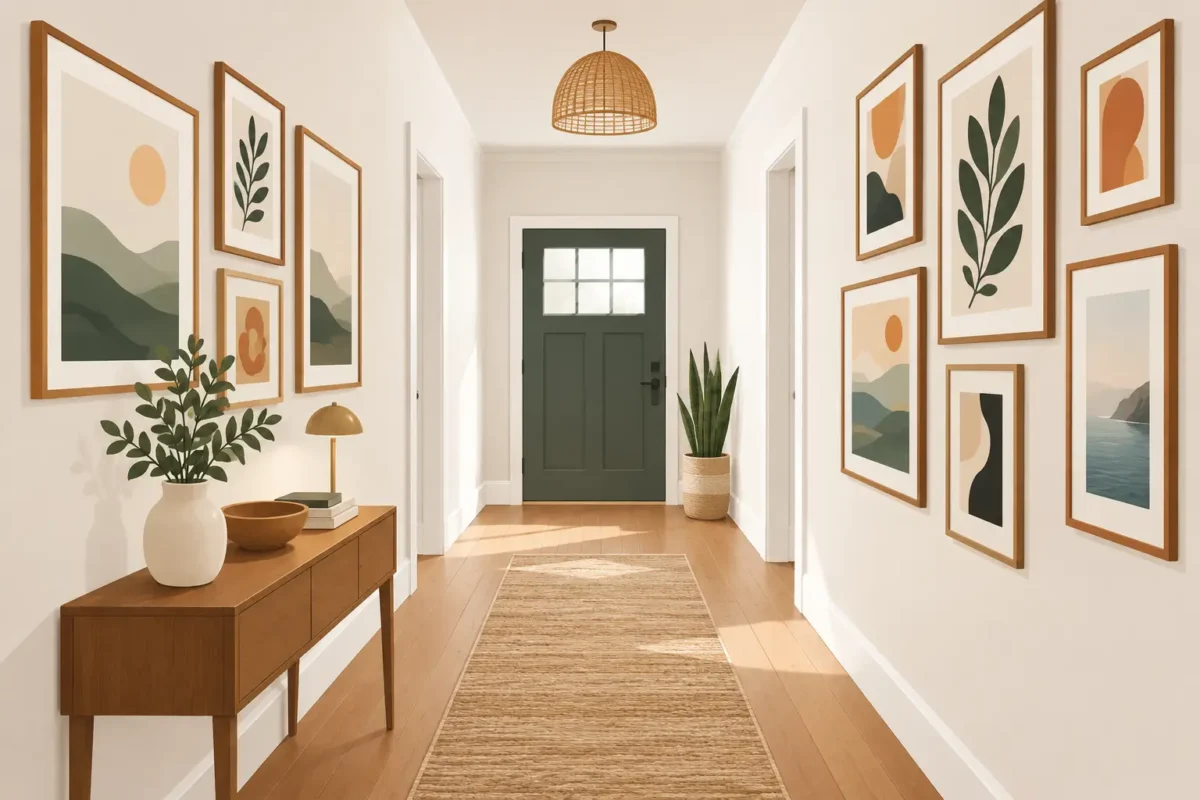 12 Hallway Wall Art Ideas for a Welcoming Home