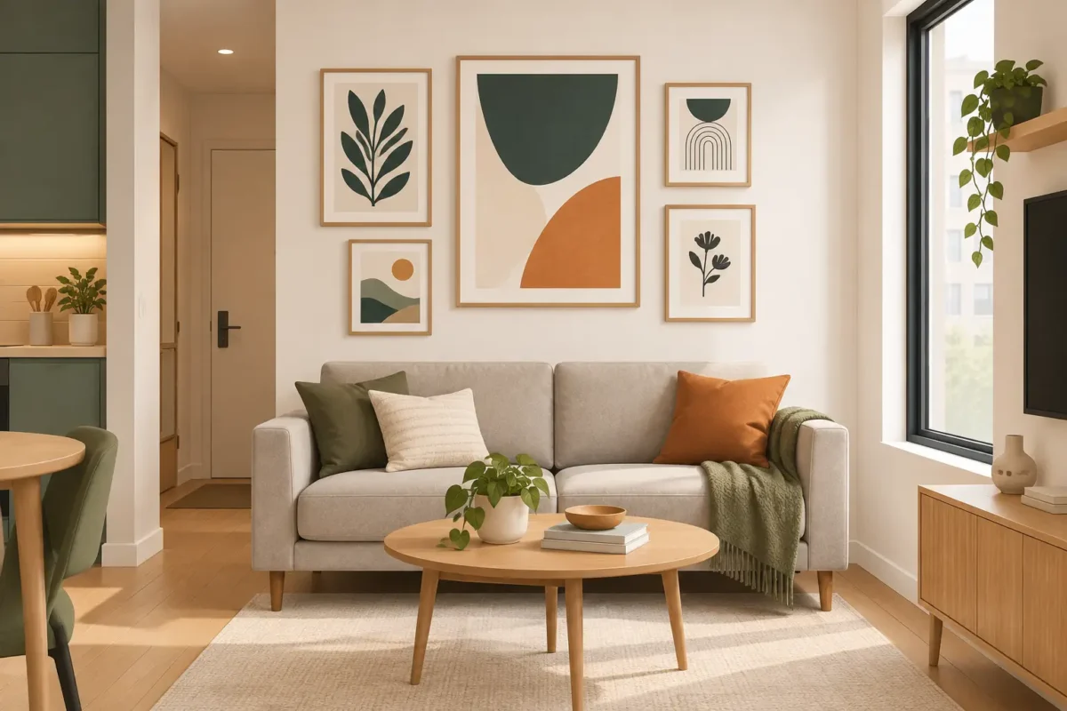 Best Art for Small Flats That Makes Walls Work